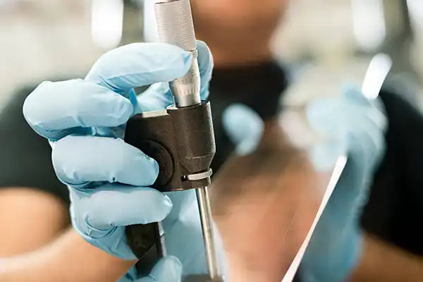 Raw material inspection and testing