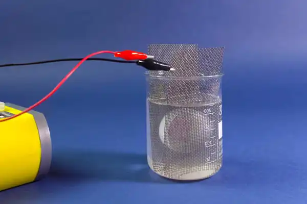 Titanium anode accelerated life test Titanium anode accelerated life test