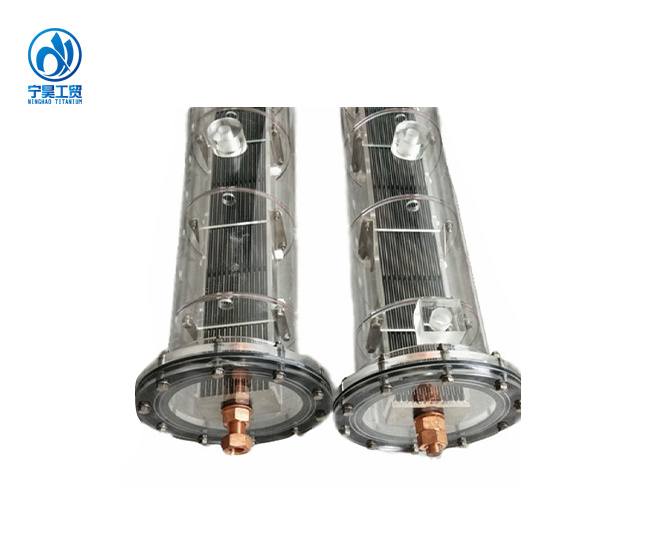 Titanium anode for disinfection Titanium anode for disinfection