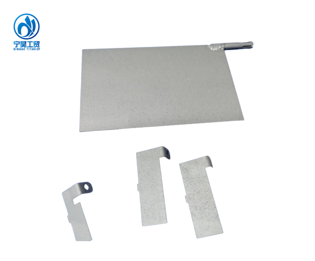 Titanium anode manufacturing Titanium anode manufacturing