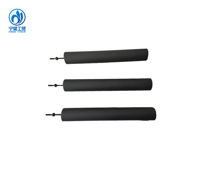 Titanium anode manufacturing