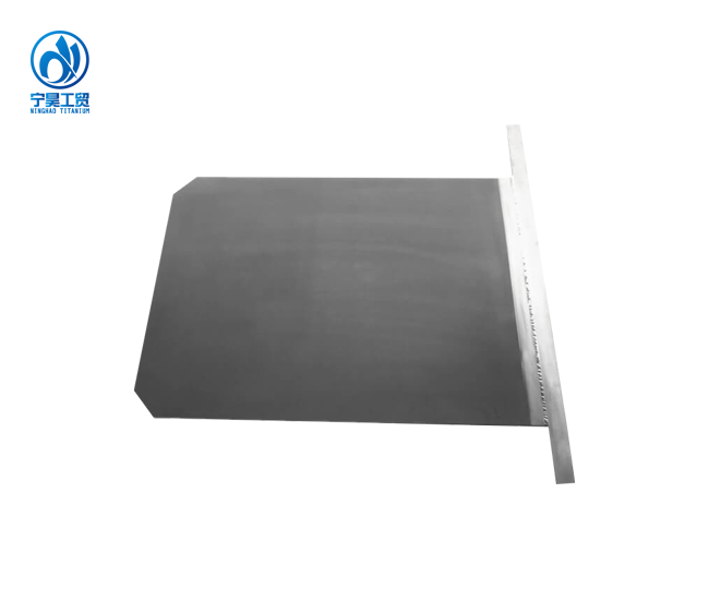 Titanium anode manufacturing