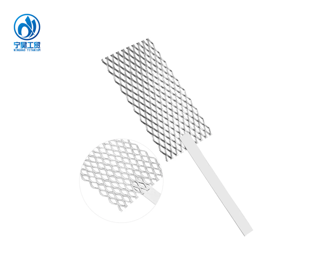 Titanium anode manufacturing