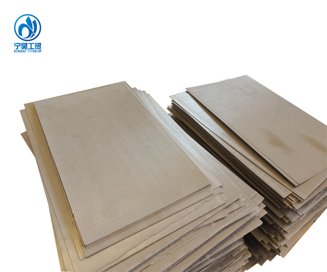 Titanium anode manufacturing Titanium anode manufacturing