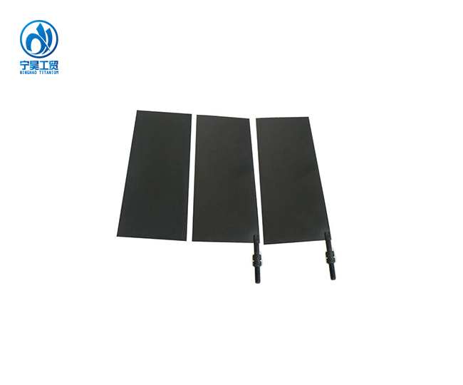 Titanium anode manufacturing Titanium anode manufacturing