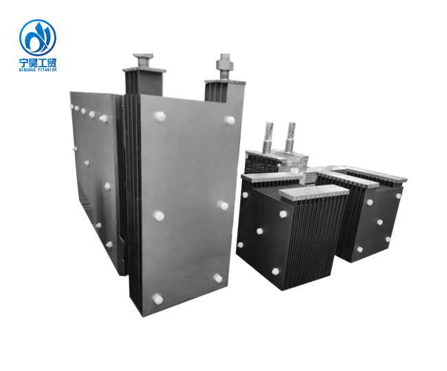 Titanium anode manufacturing Titanium anode manufacturing