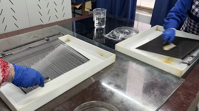 Titanium anode manufacturing