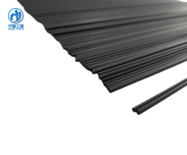 Titanium anode manufacturing