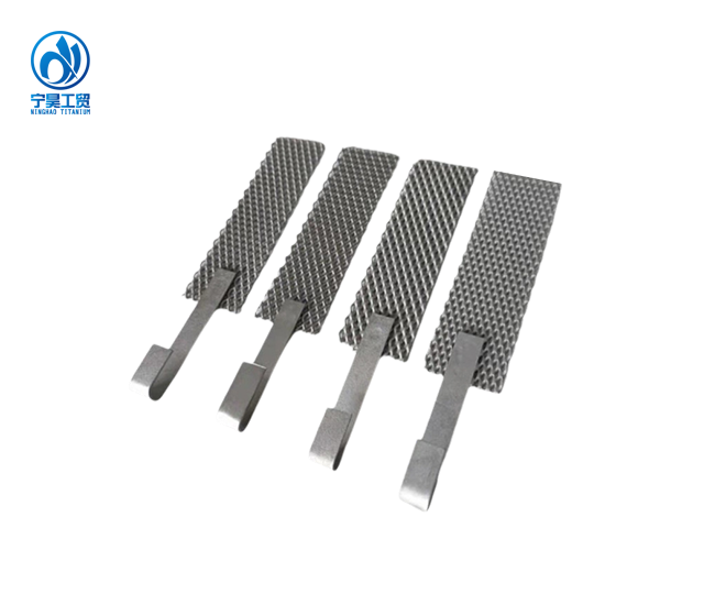 Titanium anode manufacturing Titanium anode manufacturing