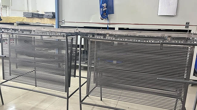 Titanium anode manufacturing Titanium anode manufacturing