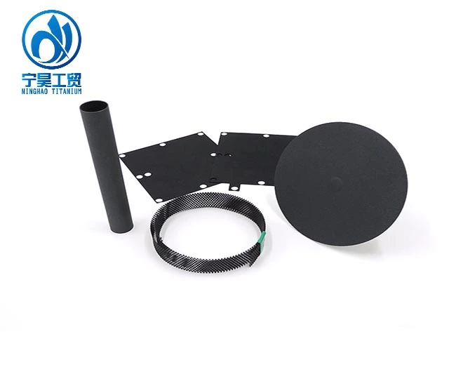 Titanium anode manufacturing