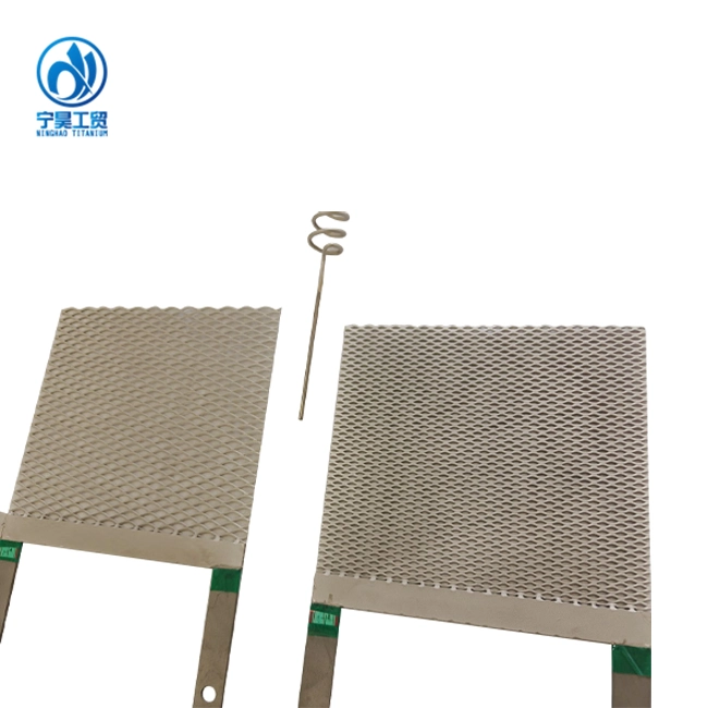 Titanium platinum-plated electrode for electrolysis of hydrogen-rich water